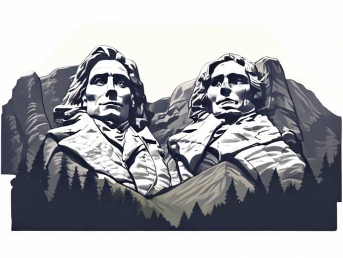 Gutzon Borglum Mount Rushmore