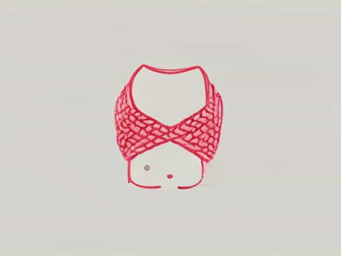 Knitted Boob For Mastectomy