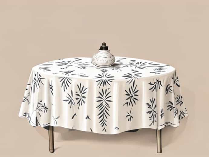 Laura Ashley Arabesque Tablecloth