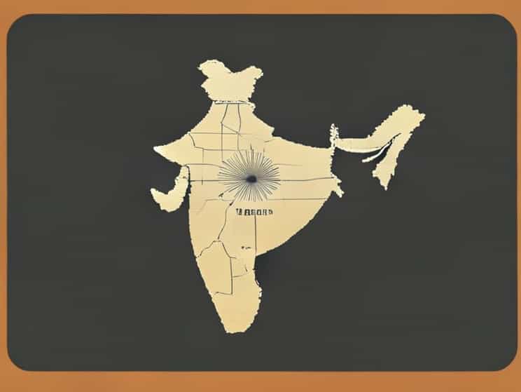 Map Of India With Directions