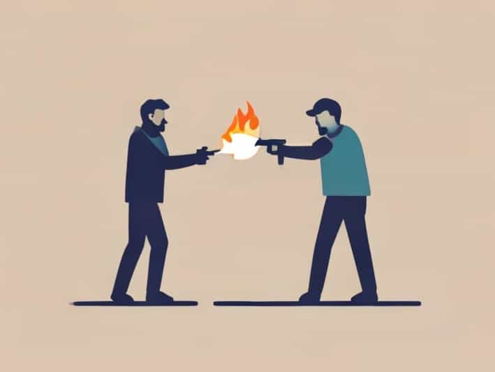 Neighbors Stop Man With Blowtorch