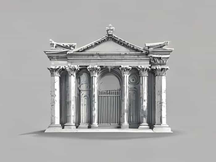 Silver Gate Diocletian'S Palace