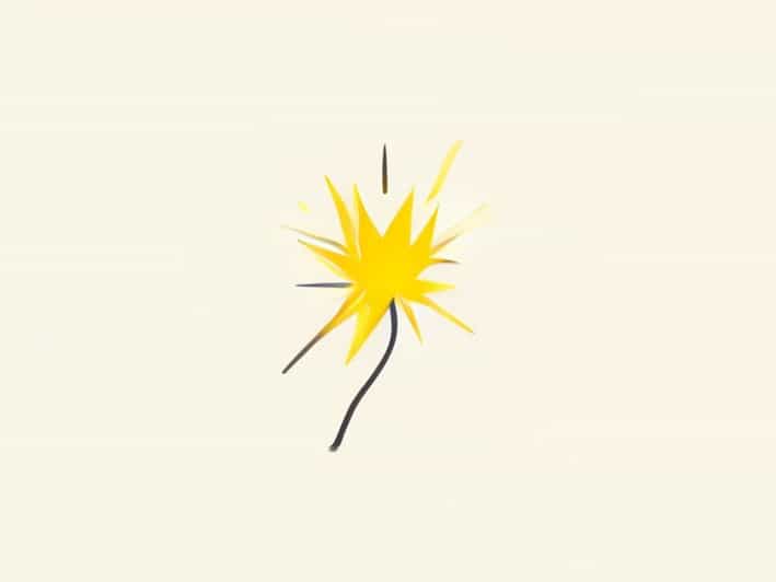 Yellow Spark When Plugging In