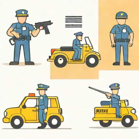 A Dash Of Policemen Collective Noun