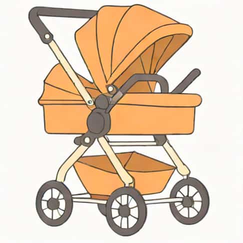 Double Buggy For Newborn And Toddler