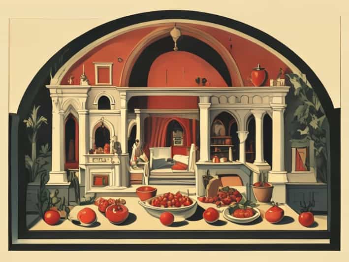 Feast In The House Of Levi Veronese