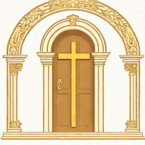 Glory To God In The Highest Doorpost