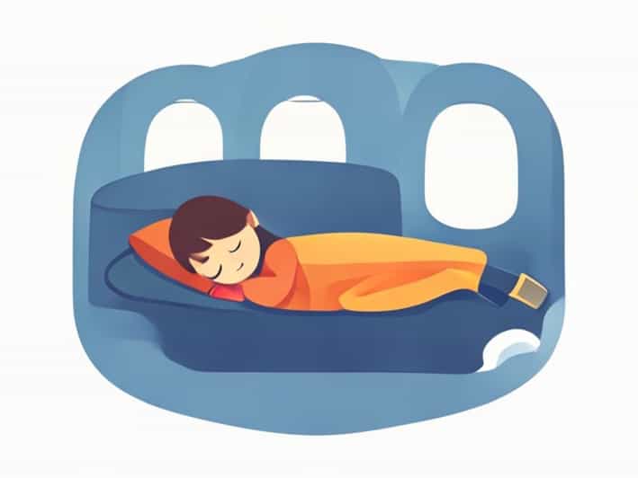 How To Sleep Comfortably On A Plane