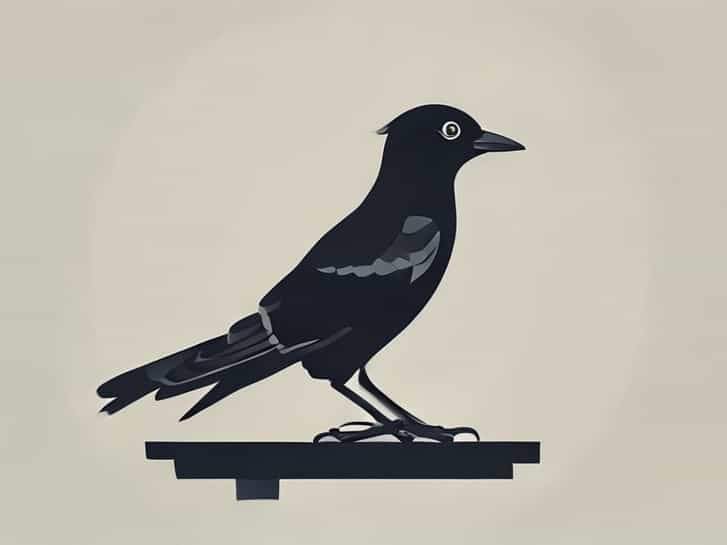 I Saw A Jackdaw Sitting On The Roof