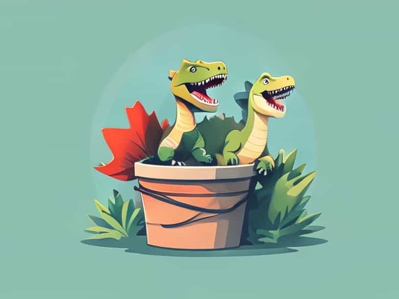 Jack And His Bucketful Of Dinosaurs