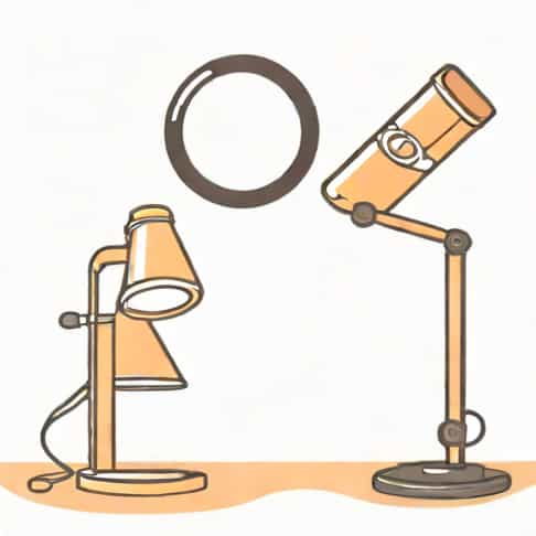 Magnifying Lamps Are Used For Milady