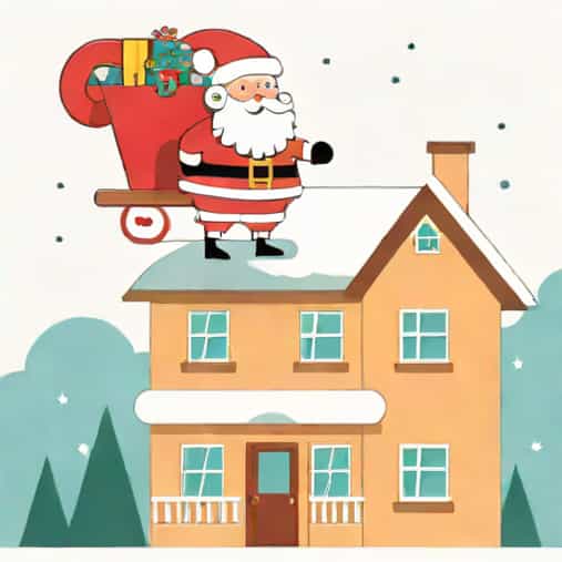 Stories Of Santa Up On The Housetop