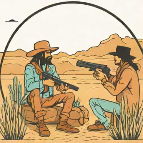 Young Guns Peyote Scene Spirit World