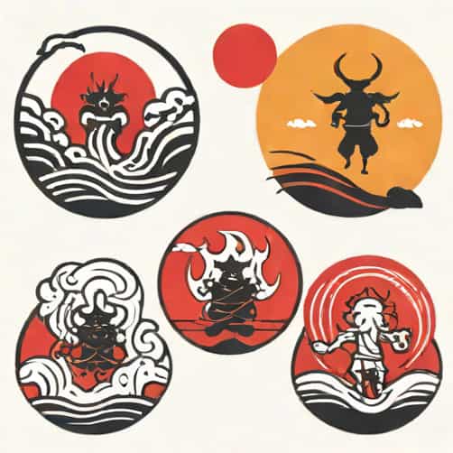Big Three Vengeful Spirits Of Japan