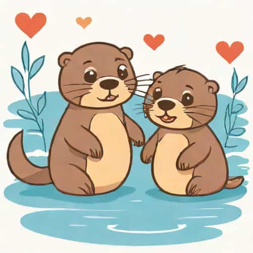 Billy And Molly An Otter Love Story
