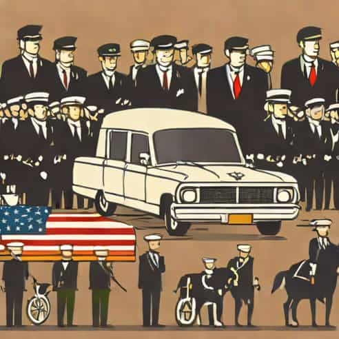 John F Kennedy Funeral Procession
