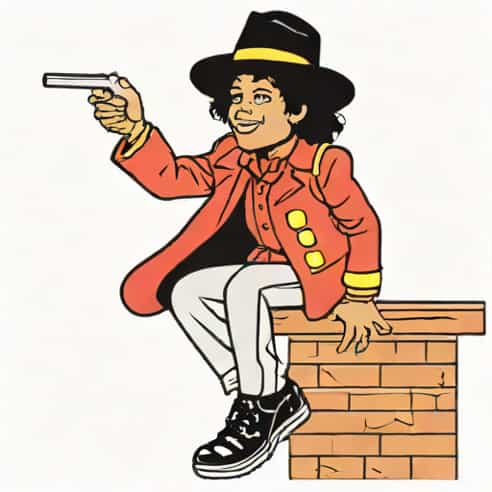 Michael Jackson Up On The Housetop