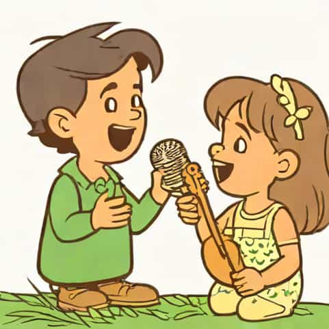 Original Alfalfa Singing To Darla