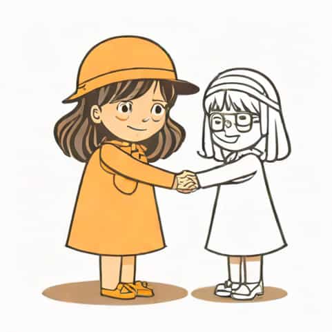 The Little Girl As The Purblind Man