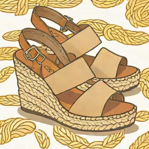 Ugg Yarrow Espadrille Wedge Sandal
